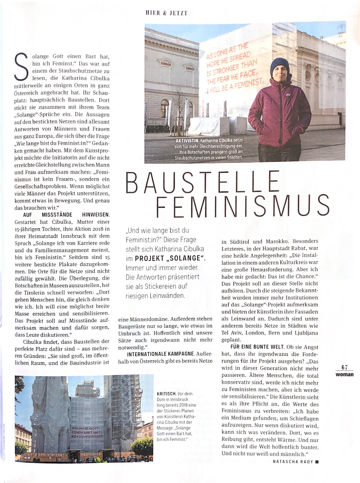 WOMAN – Baustelle Feminismus – 08/04/21